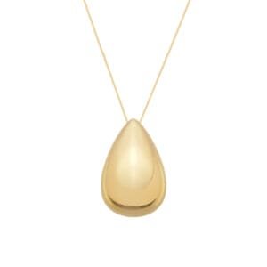 Colar Dourado de Gota