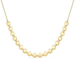 Chocker Dourada Esferas com Extensor