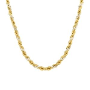 Colar Baiano Dourado e Prateado