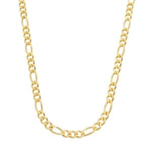 Corrente Dourada Masculina Elo 3 por 1 - 5mm